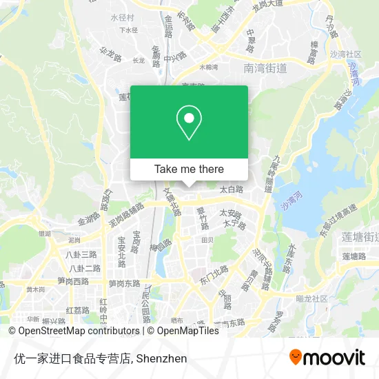 优一家进口食品专营店 map
