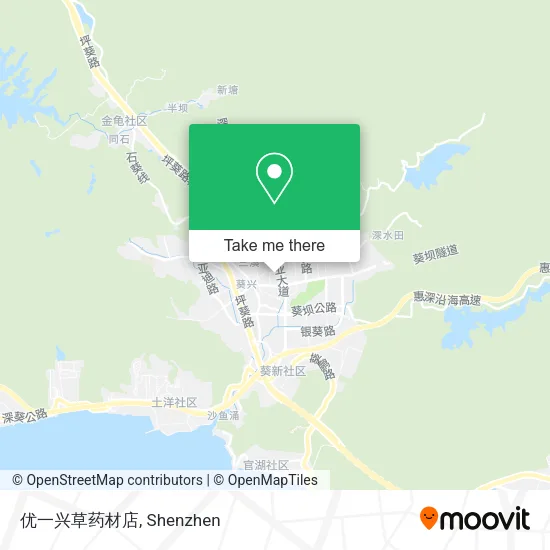 优一兴草药材店 map