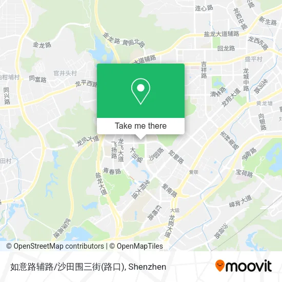 如意路辅路/沙田围三街(路口) map