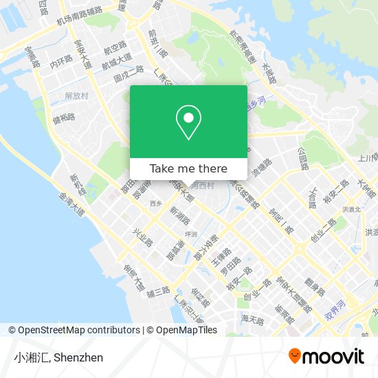 小湘汇 map