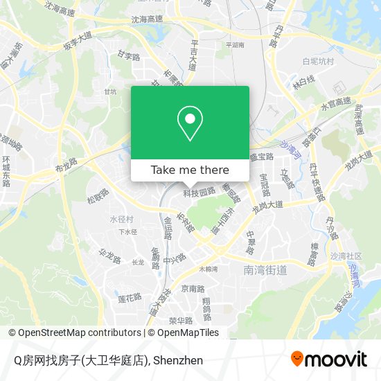 Q房网找房子(大卫华庭店) map