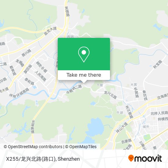 X255/龙兴北路(路口) map