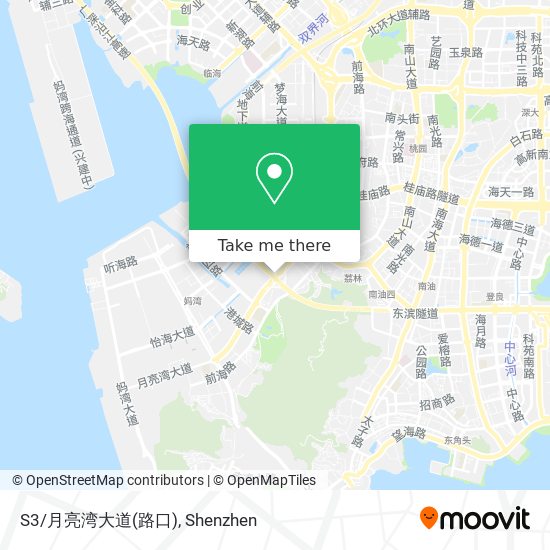 S3/月亮湾大道(路口) map