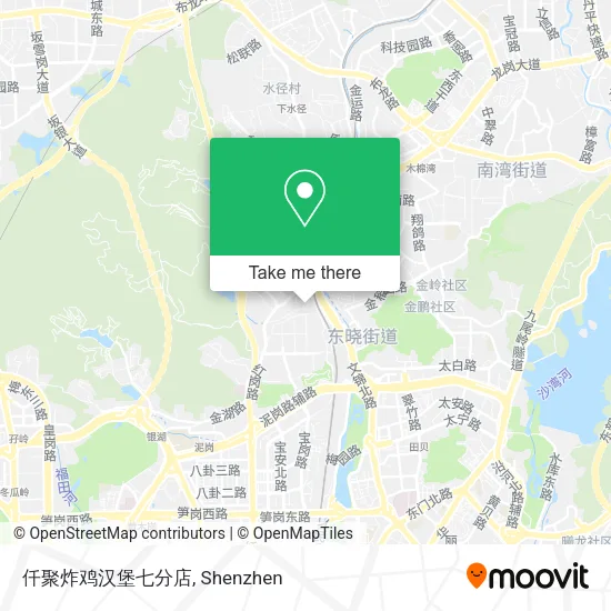 仟聚炸鸡汉堡七分店 map
