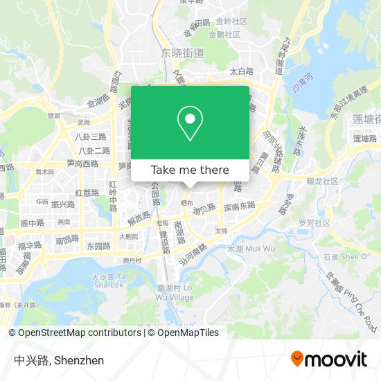 中兴路 map