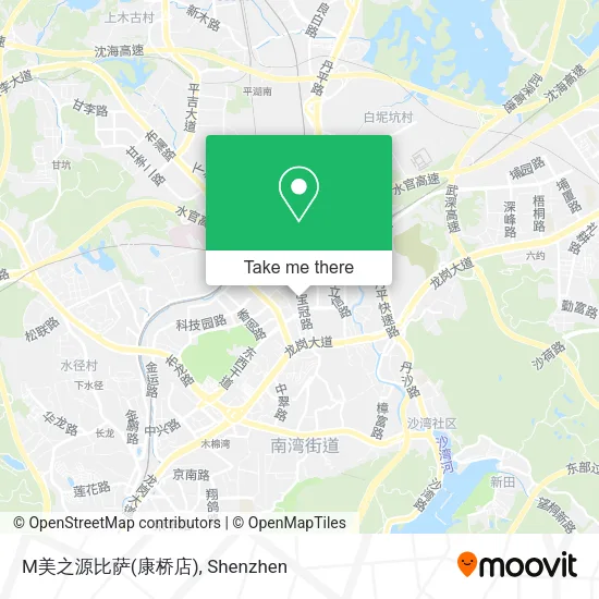 M美之源比萨(康桥店) map