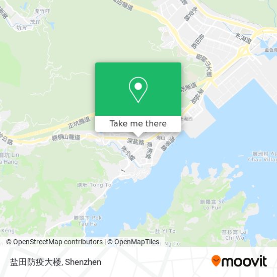 盐田防疫大楼 map