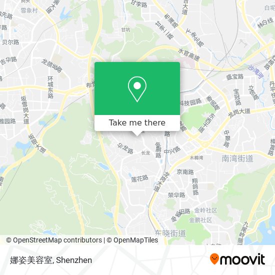 娜姿美容室 map