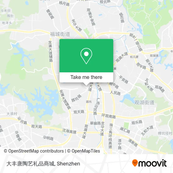 大丰唐陶艺礼品商城 map