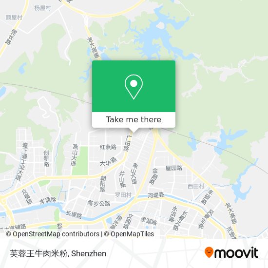 芙蓉王牛肉米粉 map