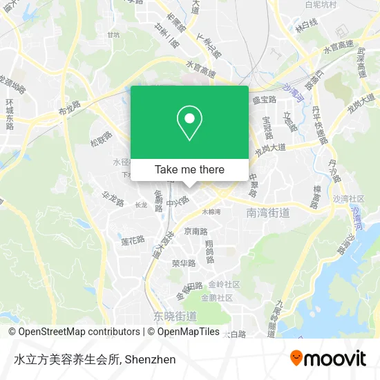 水立方美容养生会所 map