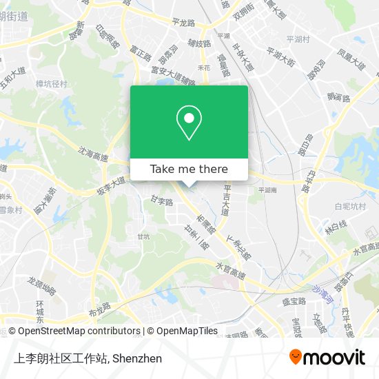 上李朗社区工作站 map