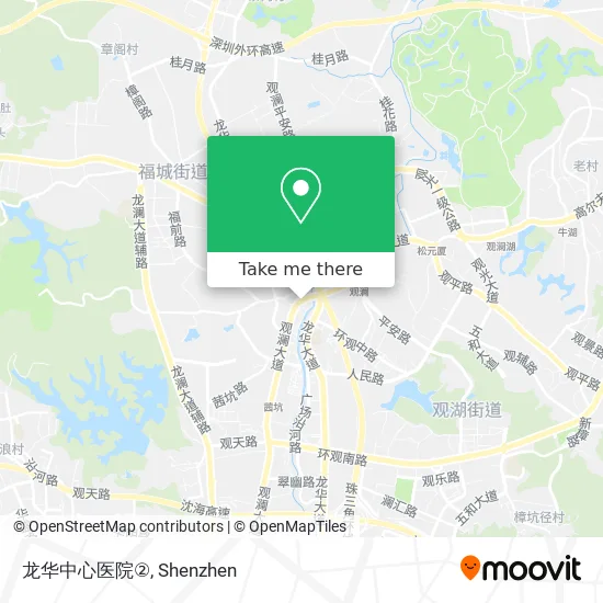 龙华中心医院② map