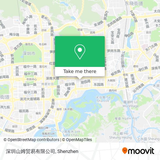 深圳山姆贸易有限公司 map