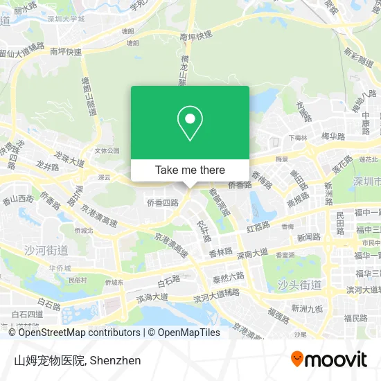 山姆宠物医院 map