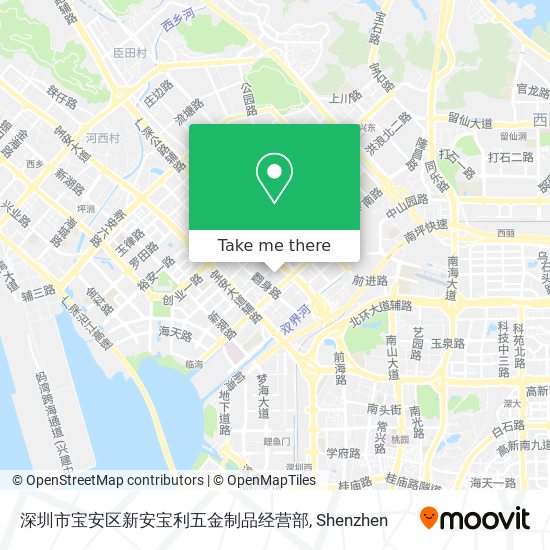 深圳市宝安区新安宝利五金制品经营部 map