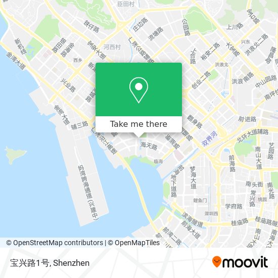 宝兴路1号 map