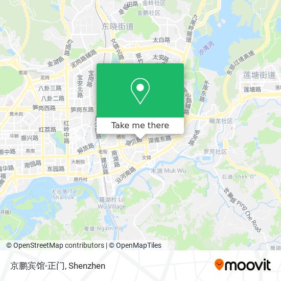 京鹏宾馆-正门 map