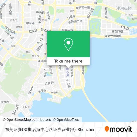 东莞证券(深圳后海中心路证券营业部) map