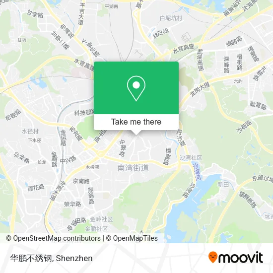 华鹏不绣钢 map