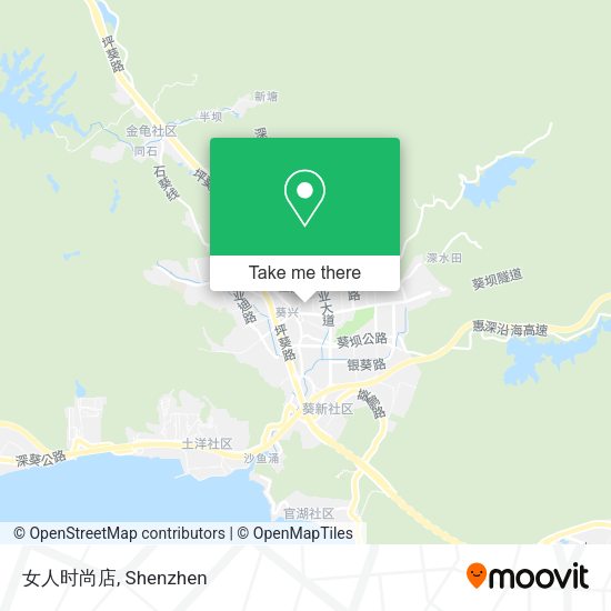女人时尚店 map
