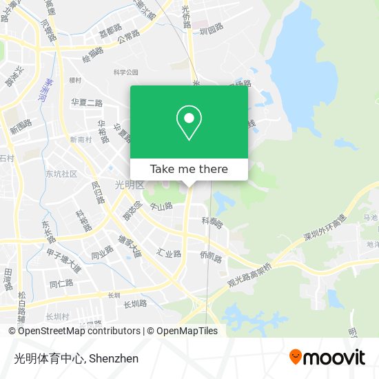 光明体育中心 map