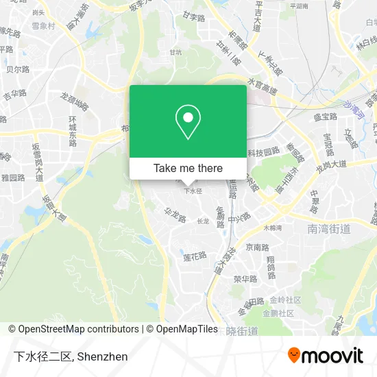 下水径二区 map
