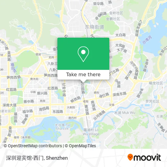 深圳迎宾馆-西门 map