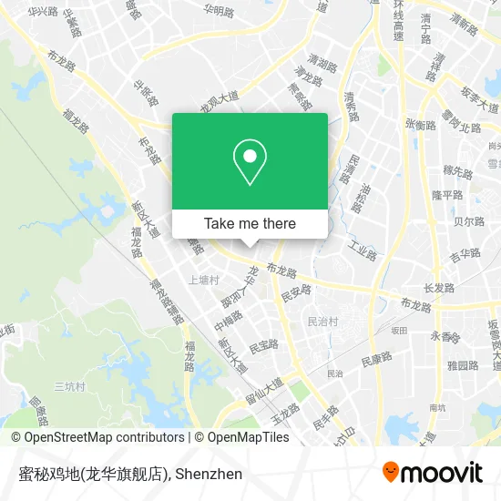 蜜秘鸡地(龙华旗舰店) map