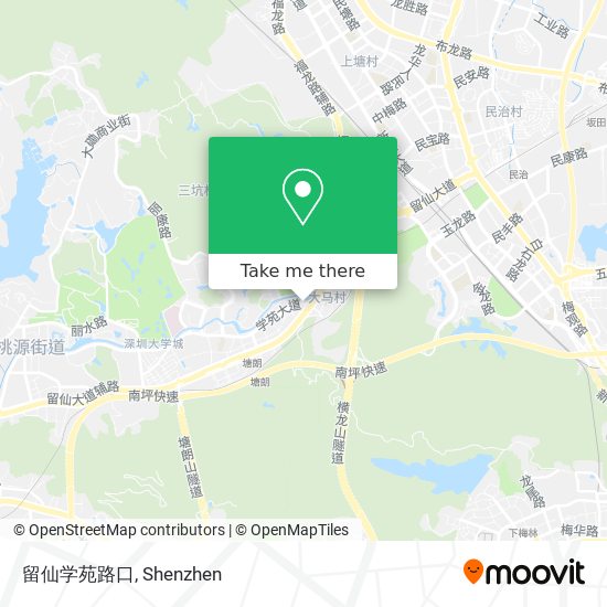 留仙学苑路口 map