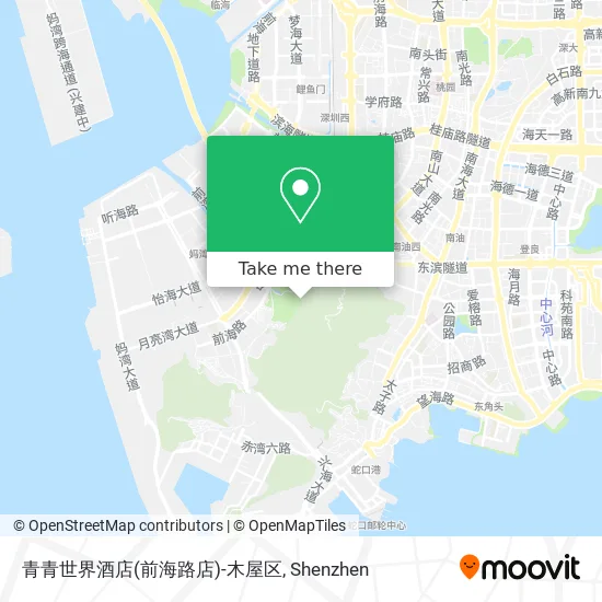 青青世界酒店(前海路店)-木屋区 map