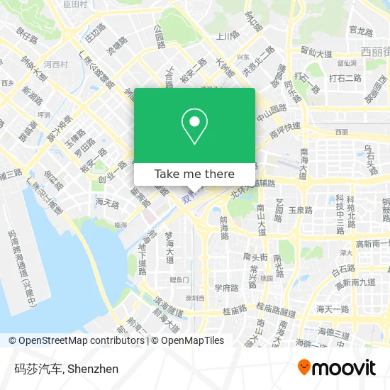 码莎汽车 map