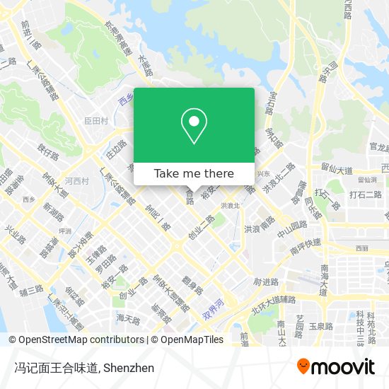 冯记面王合味道 map