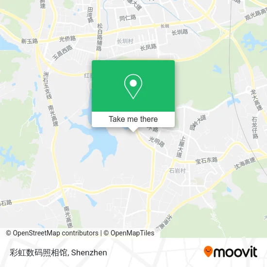 彩虹数码照相馆 map