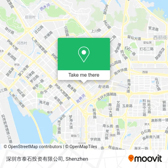 深圳市泰石投资有限公司 map