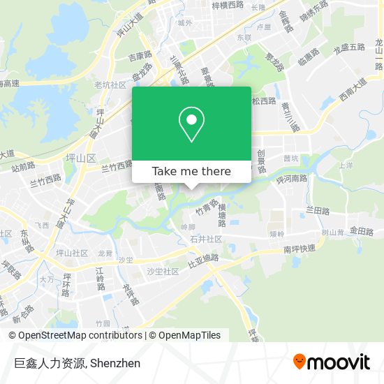 巨鑫人力资源 map