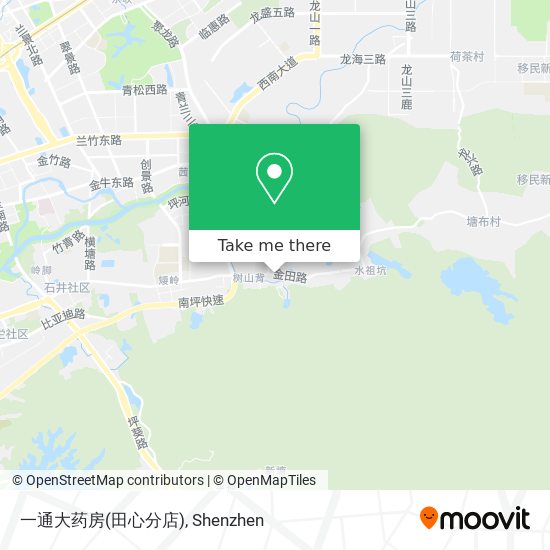 一通大药房(田心分店) map