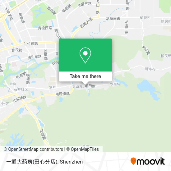 一通大药房(田心分店) map