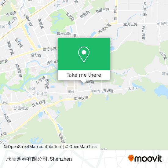 欣满园春有限公司 map