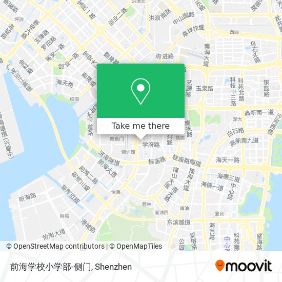 前海学校小学部-侧门 map