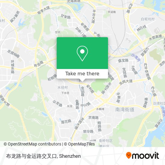 布龙路与金运路交叉口 map