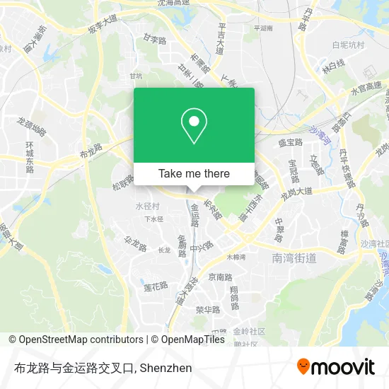 布龙路与金运路交叉口 map