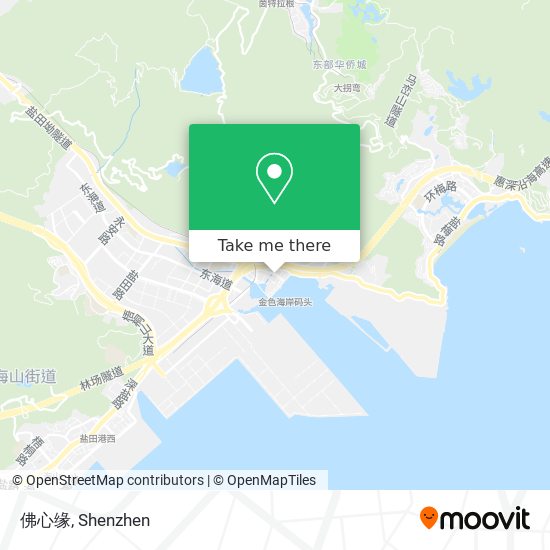 佛心缘 map