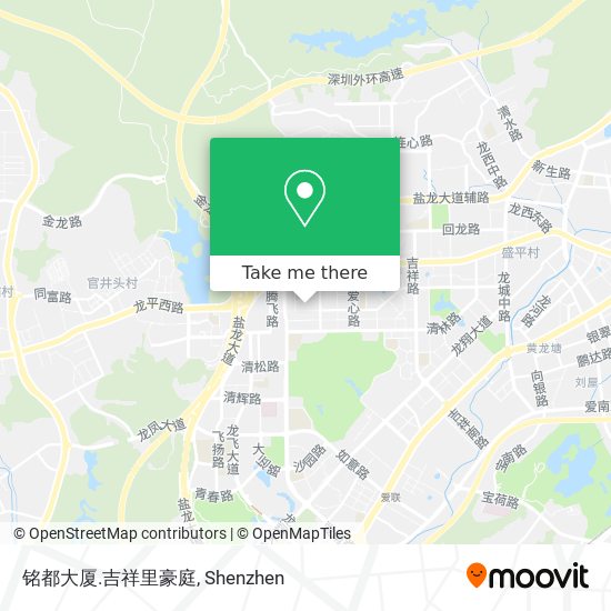 铭都大厦.吉祥里豪庭 map