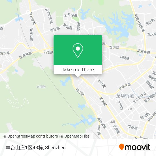 羊台山庄1区43栋 map