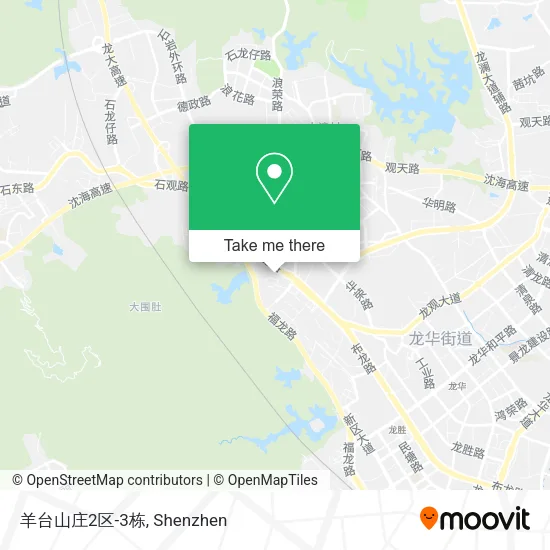 羊台山庄2区-3栋 map