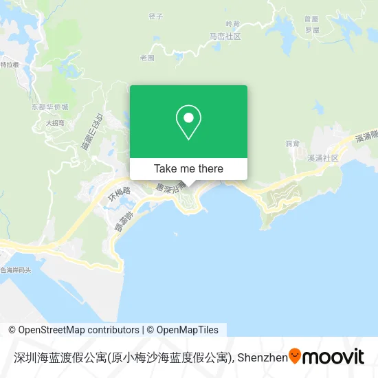 深圳海蓝渡假公寓(原小梅沙海蓝度假公寓) map