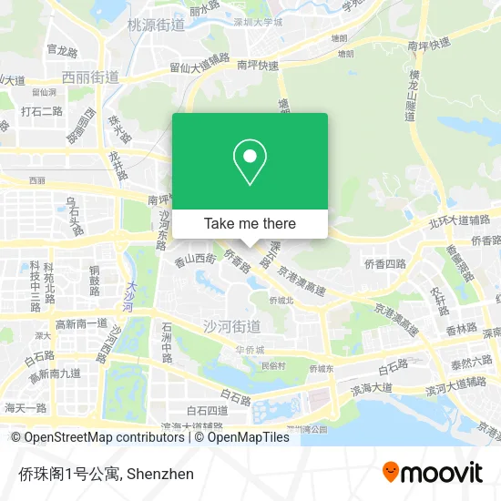 侨珠阁1号公寓 map