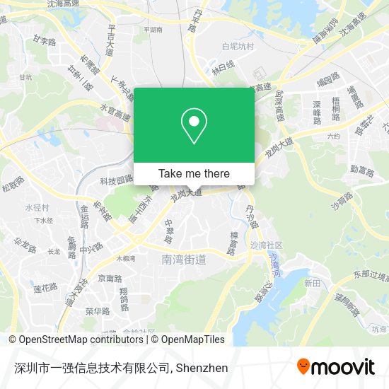 深圳市一强信息技术有限公司 map