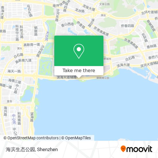 海滨生态公园 map